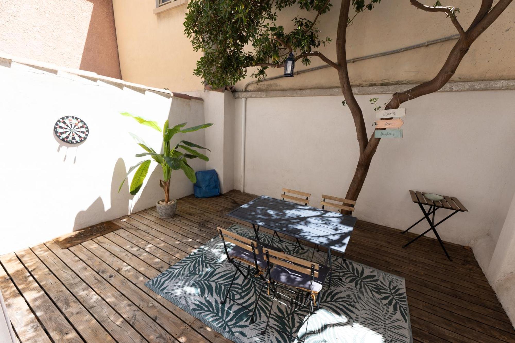 La Terrazza, Central Et Confort Marseilles Buitenkant foto