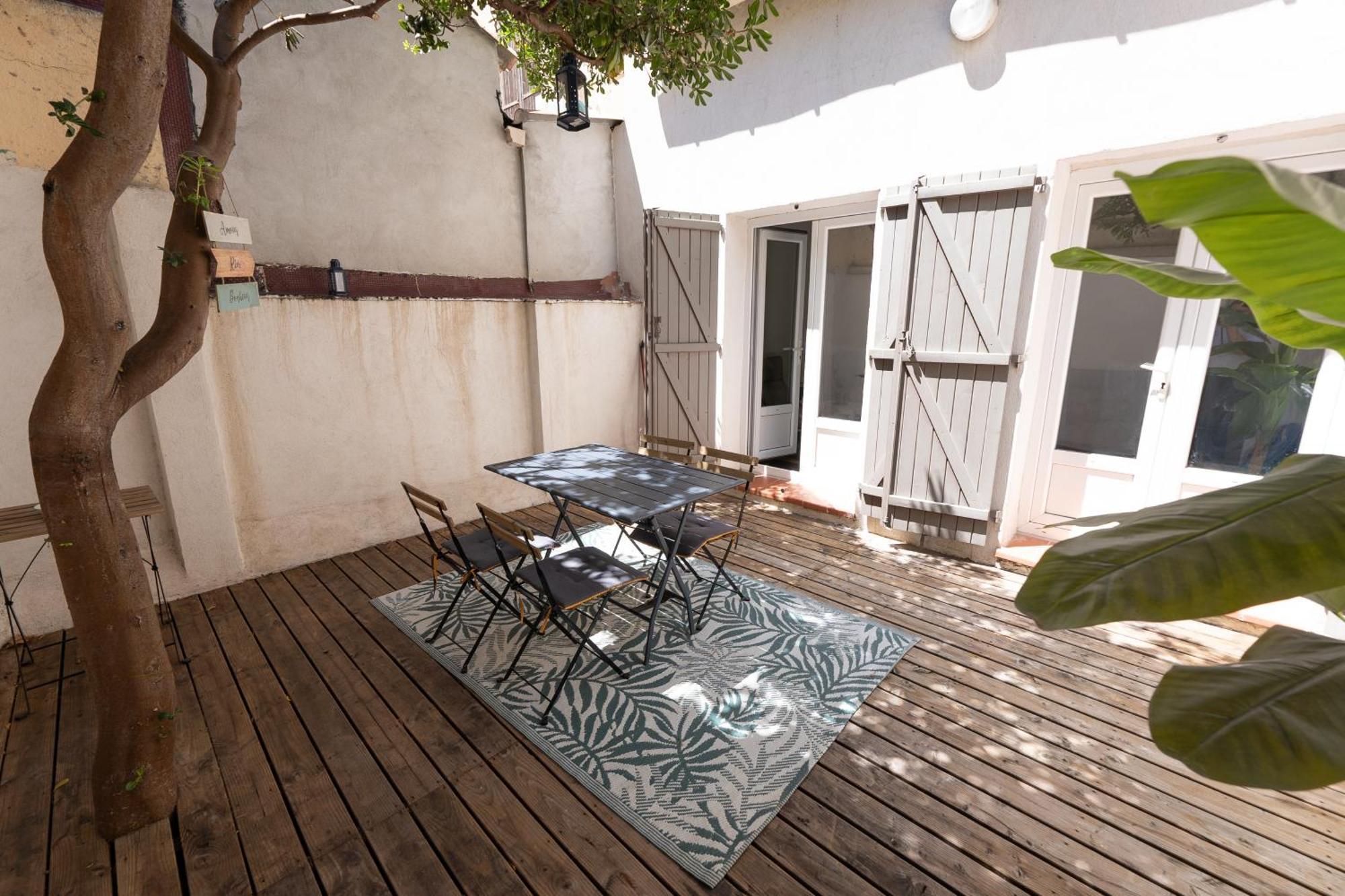 La Terrazza, Central Et Confort Marseilles Buitenkant foto